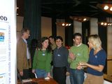 Picture during poster session discussions, author: Smirnov, I.S.