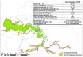 Absolute of niet-cumulatieve oppervlakte (inter)nationaal wettelijk/statutair beschermd gebied in het Schelde-estuarium (studiegebied van het Natuurontwikkelingsplan Schelde-estuarium NOPSE, uitgebreid met het Zwin), situatie 2009.