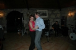 Picture of Carlo Heip dancing with the singer - brilliant!