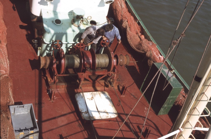 De winch uitproberen - N.738 Johan