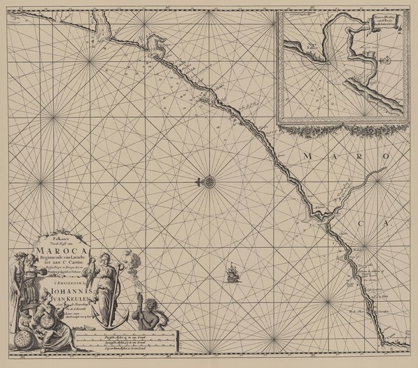 Van Keulen (1728, kaart 81)