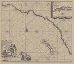 Voogt, C.J.; van Keulen, J. (1728). De Nieuwe Groote Lichtende Zee-Fakkel, 't tweede deel. Verthoonende de Zee-Kusten van het Zuyderste gedeelte van de Noord-Zee, 't Canaal, 't Westerse gedeelte van Engeland, Schotland, Yrland, Vrankryk, Spanjen, M