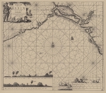 Voogt, C.J.; van Keulen, G. (1728). De Nieuwe Groote Ligtende Zee-Fakkel, 't vyfde deel. Vertoonende de Zee-Kusten van Guinea, Angola, der Caffers en Brazilien, met d'onderbehoorende en tusschen-leggende Eylanden, noyt voor deesen aldus beschreeven