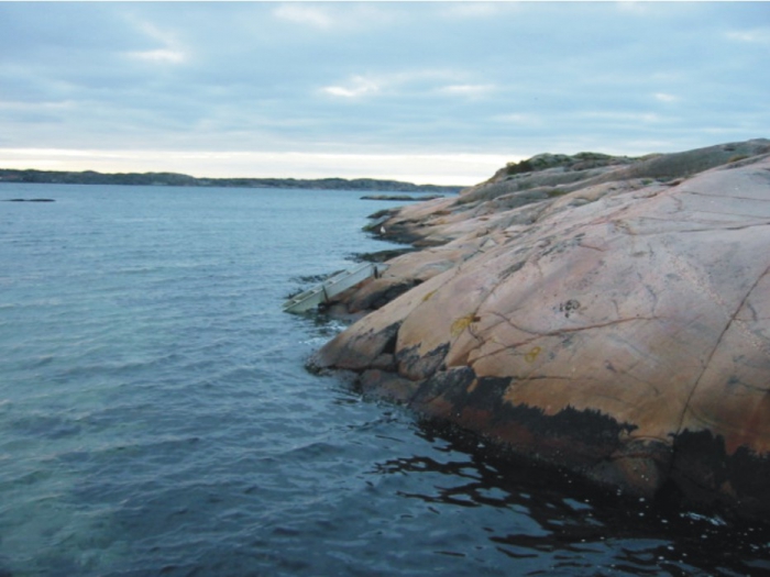 Panorama from the mouth of the Gullmarsfjord.