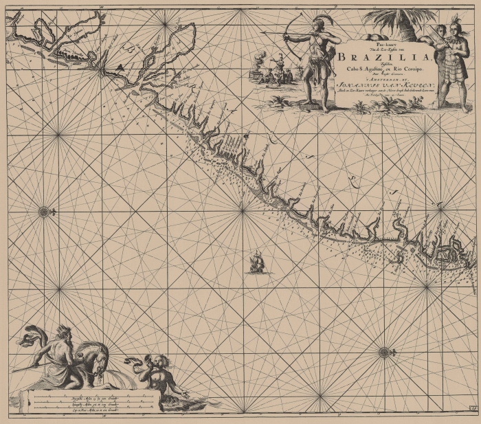 Van Keulen (1728, kaart 125)