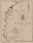 de Marre, J.; van Keulen, J. (1753). De Nieuwe Groote Lichtende Zee-Fakkel, het sesde deel, Vertoonende de Zee-Kusten, Eylanden en Havens van Oost-Indiën. Beginnende aan Caab de Goede Hoop, en van daar langs de Kusten van Afrika, Arabie, Persie, Gu
