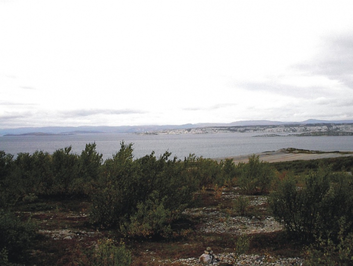 Typical north-Norwegian coast; Porsanger, Finnmark.