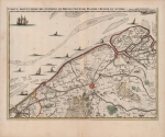 <B>Frix, E.H.; Harrewijn, J.</B> (1707). Carte particulière des environs de Bruges, Ostende, Damme, l'Ecluse et autres: Harrewijn fecit [KAART]. chez Eugene Henry Fricx ruë de la Madeleine: Bruxelles. 1 map pp.
