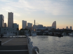 A habour of Yokohama (Japan)