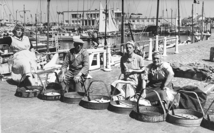 Visverkoop Visserskaai