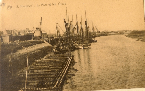 Haven en kade Nieuwpoort