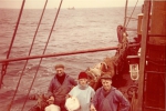 Vissers aan boord van de N.744