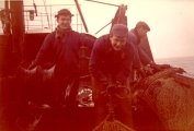 Aan boord van de N.715 Marcel (Bouwjaar 1958), author: Onbekend