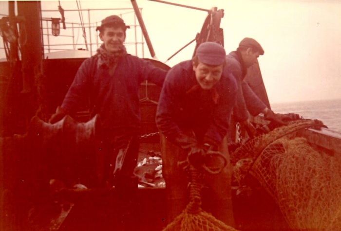 Aan boord van de N.715 Marcel (Bouwjaar 1958)