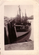 Z.199 Pax (bouwjaar 1945) in haven Zeebrugge