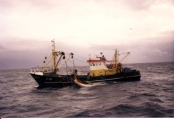 Z.38 Manta (Bouwjaar 1986) op Noordzee, author: Onbekend