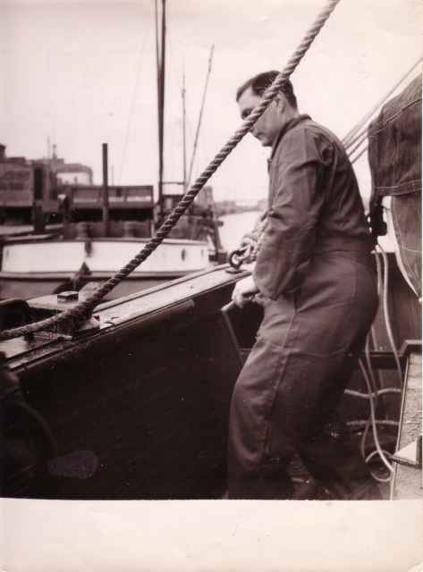 Doop Z.412 te Ymuiden