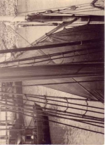 Bezaanzeil met achtermast