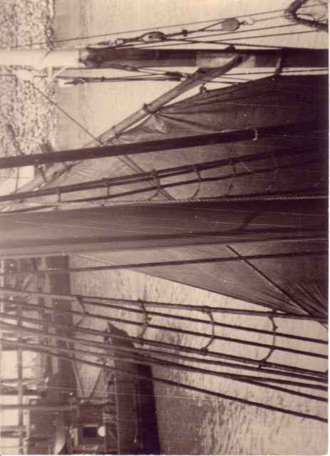 Bezaanzeil met achtermast