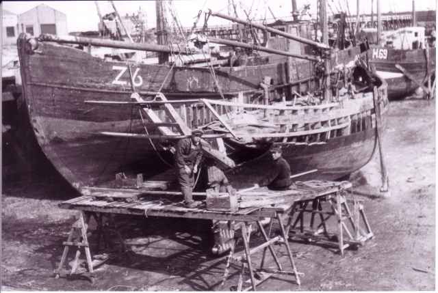 Z.6 wordt gebouwd op kuisbank Zeebrugge