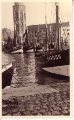 Schepen in haven van Dundalk in Ierland