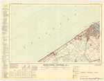 <B>Militair Geografisch Instituut</B> (1955). Middelkerke - Oostende 12/1-2. Opmeting door aerofotogrammetrie in 1950. Luchtopname in 1948-1949. Gedeeltelijke niet-metrische aanvulling in 1955. Uitgave 1 - IGMB M 834. Carte topographique analogique de 