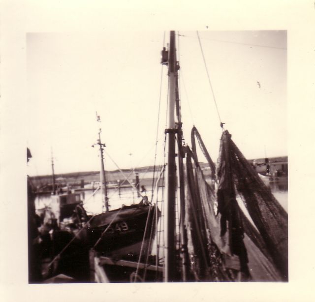 Onbekend schip in de haven