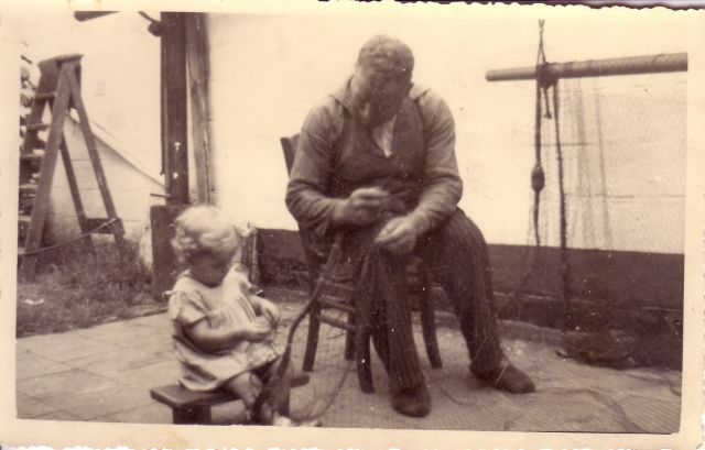 Arthur Vanhoutte met Theo (kind)