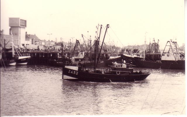Z.432 (Bouwjaar 1932) in vissershaven Zeebrugge