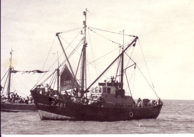 Z.481 Firmin Lievens (Bouwjaar 1960) en Z.561 Heideroosje (Bouwjaar 1955)