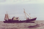 Z.527 Mercurius (Bouwjaar 1963) in volle zee