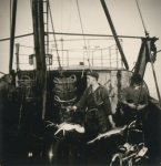 Aan boord van de Z.562 Luc (bouwjaar 1956), author: Onbekend