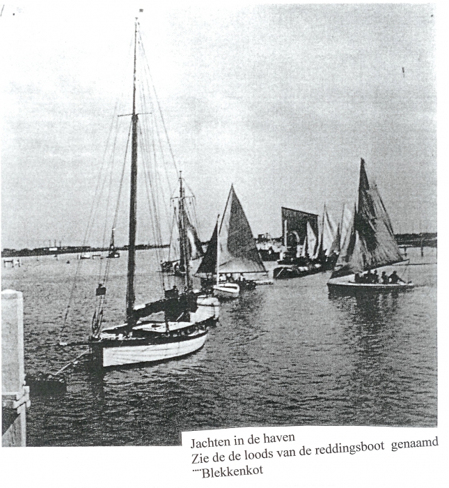 Jachten in de haven