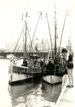 O.628 Eddy (Bouwjaar 1943) en O.446 Dolfijn II (Bouwjaar 1936)