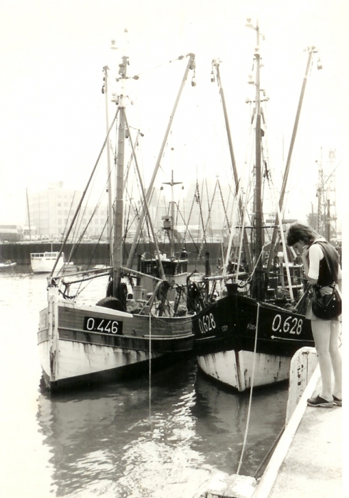 O.628 Eddy (Bouwjaar 1943) en O.446 Dolfijn II (Bouwjaar 1936)