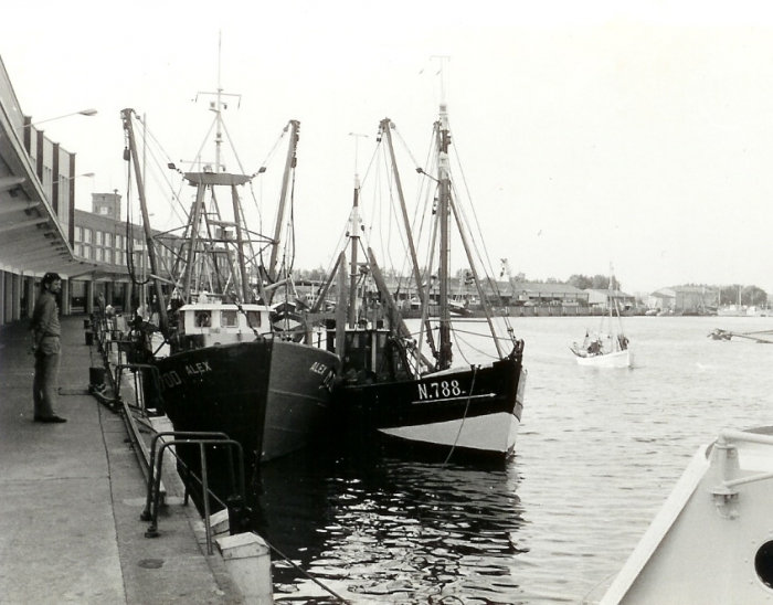 N.788 (Bouwjaar 1942) en N.700 Alex (bouwjaar 1968)