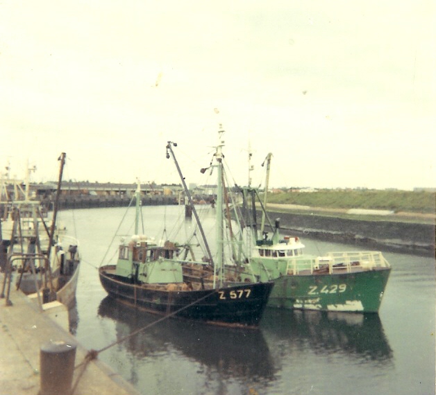 Z.577 Sabrina (bouwjaar 1963) en Z.429 Kontiki (bouwjaar 1967)