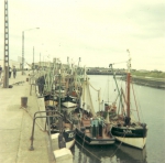 Verschillende schepen in de haven