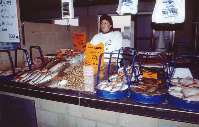 Kraam vistrap Oostende O.62 Dini