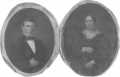 Portretten Louis Royon en echtgenote