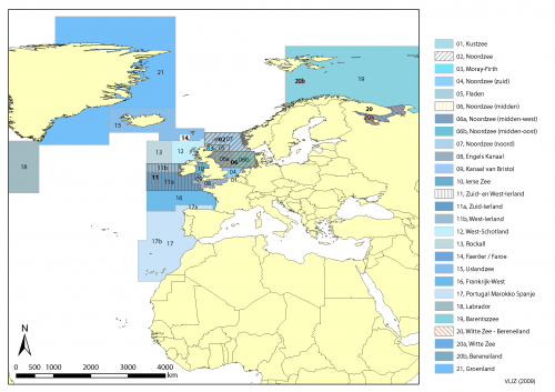 Historical fishing grounds