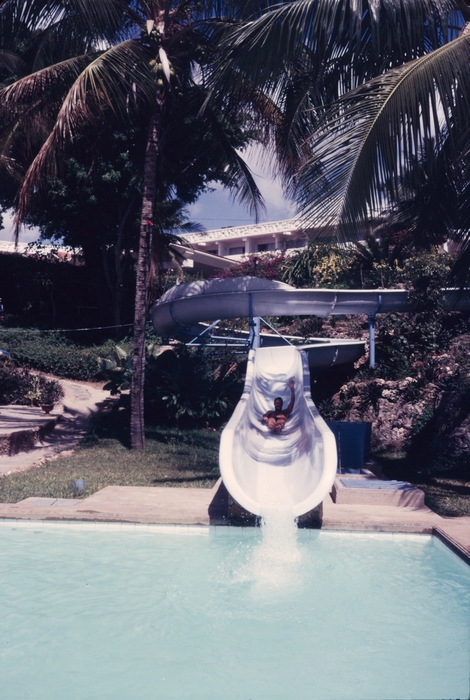 Scientists unwinding at Nyali Beach Hotel after a long week of hard work