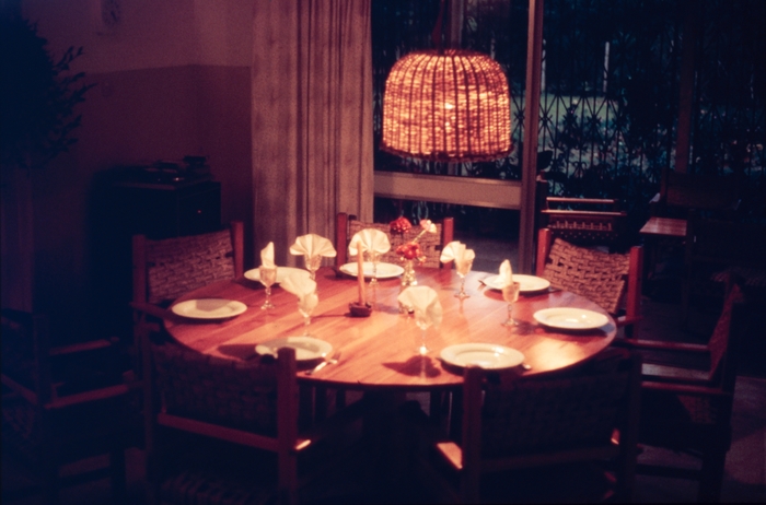 The Belgian House by night