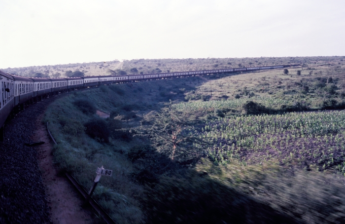 The train from Nairobi to Mombasa