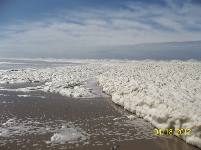 Foam Le Portel FRANCE April 2012