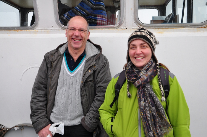 MARIDIV Boat trip Thierry and Sophie