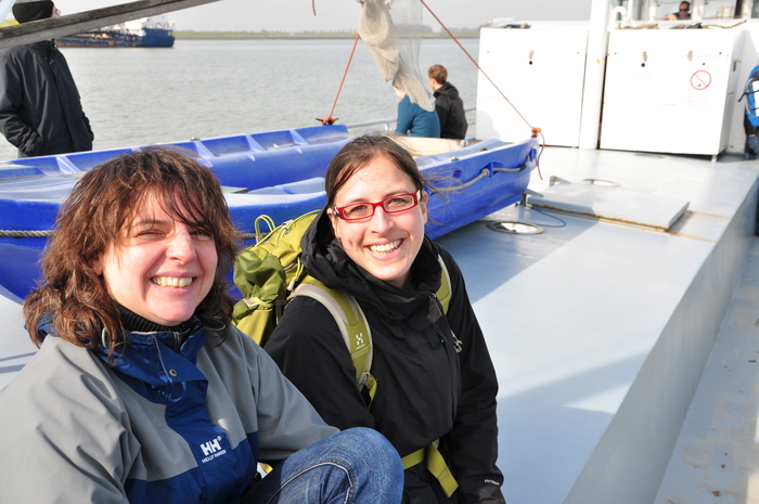 MARIDIV Boat trip Vera and Katrien