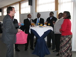 Reception with Kenyan delegation for technical inspection RV Zeeleeuw