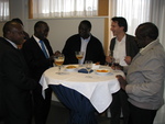 Reception with Kenyan delegation for technical inspection RV Zeeleeuw