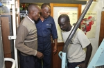 Preparations of RV Mtafiti and crew